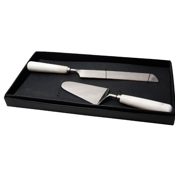 Mercury Row® Coury 2 Piece Cake Server Set & Reviews Wayfair